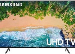 Samsung UN75NU7100FXZC 75" 4K Ultra HD Smart LED TV (2018), Charcoal Black [CA Version]