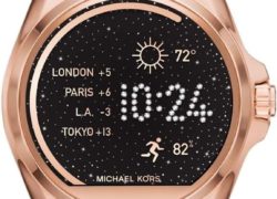 Michael Kors Access Touch Screen Rose Gold Bradshaw Smartwatch MKT5004