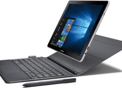 Samsung Galaxy Book 10.6" Windows 2-in-1 PC (Wi-Fi) Silver, 4GB RAM/64GB storage, SM-W620NZKBXAR