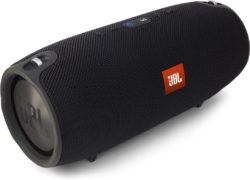 JBL Xtreme Portable Splashproof Wireless Bluetooth Speaker with Built-In Mic and PowerBank (Black)