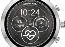 Michael Kors Access  Runway Stainless Steel Smartwatch, Color: Silver Tone (Model: MKT5044)