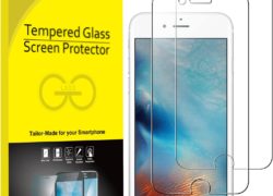 iPhone 6s Plus Screen Protector, JETech® 2-Pack Premium Tempered Glass Screen Protector Film for Apple iPhone 6 Plus and iPhone 6s Plus Newest Model 5.5