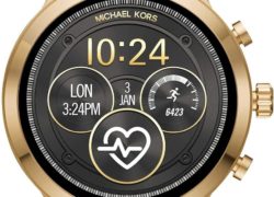 Michael Kors Access  Runway Stainless Steel Smartwatch, Color: Gold Tone (Model: MKT5045)