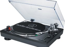 Audio Technica AT-LP120BK-USB Direct-Drive Professional Turntable (USB & Analog), Black