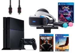 PlayStation VR Launch Bundle 3 Items:VR Launch Bundle,PlayStaion4 Call of Duty Black Ops III,VR Game Disc Eagle Flight VR