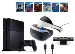 PlayStation VR Bundle 9 Items:VR Headset,Playstation Camera,PS4,6 VR Game Disc PSVR Until Dawn: Rush of Blood,PSVR EVE: Valkyrie,PSVR Battlezone,Batman: Arkham VR, PSVR DriveClub,PSVR Battlezone