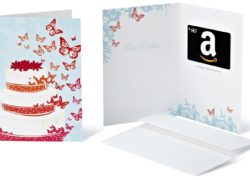 Amazon.com $1000 Gift Card in a Greeting Card (Classic Amazon "A" Card Design)