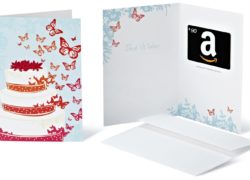 Amazon.com $1500 Gift Card in a Greeting Card (Christmas Nativity Card Design)